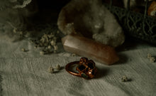 Load image into Gallery viewer, Copper Electroformed Barnacle w/ Peridot Pendant