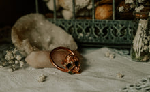 Load image into Gallery viewer, Copper Electroformed Barnacle w/ Peridot Pendant