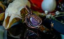 Load image into Gallery viewer, Ruby Wire Wrapped Pendant
