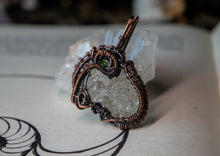 Load image into Gallery viewer, Hyalite Opal w/ Peridot
