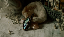 Load image into Gallery viewer, Abalone Copper Wire Wrapped Pendant
