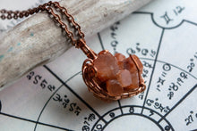 Load image into Gallery viewer, Aragonite Copper Wire Wrap
