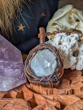Load image into Gallery viewer, Apophyllite Copper Wire Wrap
