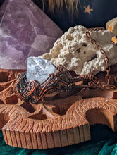 Load image into Gallery viewer, Apophyllite Copper Wire Wrap
